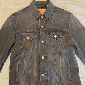 Levi's Denim Jacket - Black/Gray - Size M
